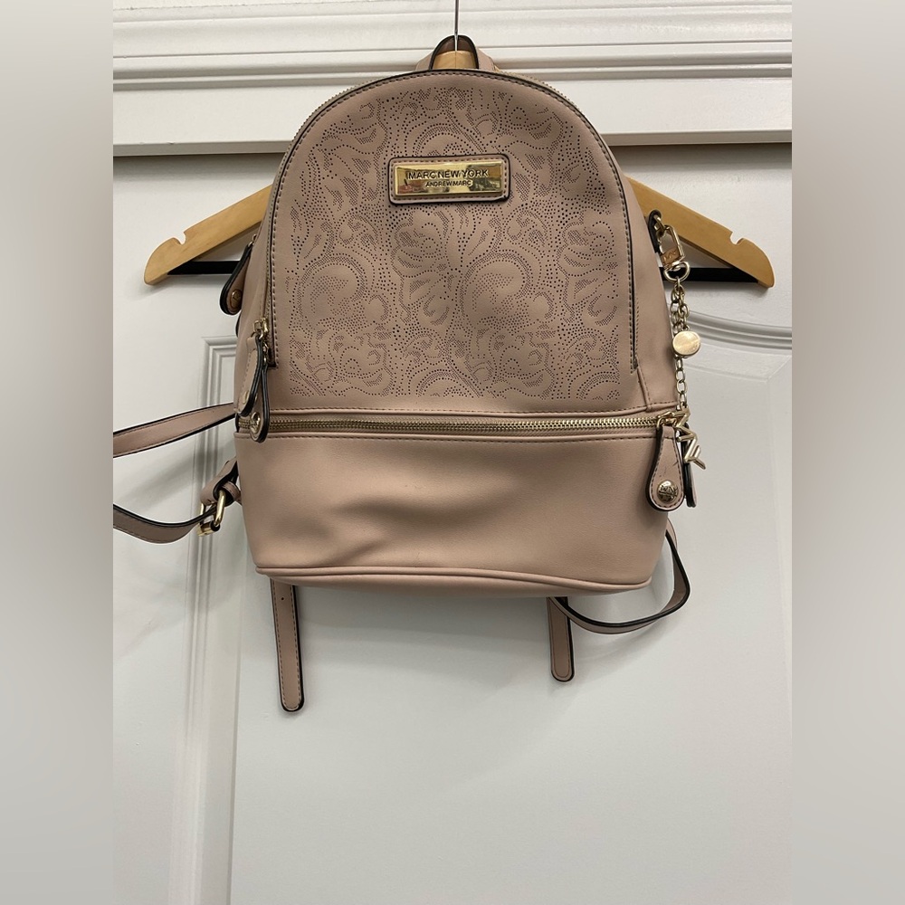 Marc New York Andrew Mark Blush Pink Backpack Purse